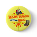 Baby Boomers Rock T-shirts Gifts buttons