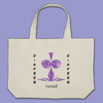 Baby Booty Canvas Diaper Carry Bag bags