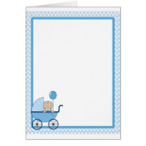 Baby Border Boy Greeting Cards
