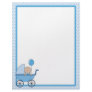 Baby Border Boy Customized Letterhead