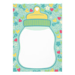 Baby Bottle Baby Shower Invitations invitations
