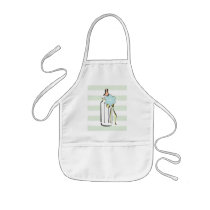 Baby Bottle- Boy Apron by MissNNick Baby Bottle- Boy Apron