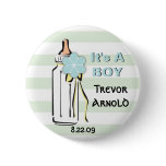 Baby Bottle- Boy Button