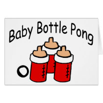 Baby Bottle Pong Card