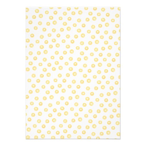 Baby Bouquet Shower Invitation Square