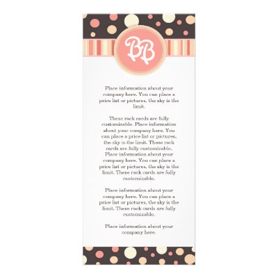 Baby Boutique Rack Card by colourfuldesigns