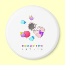Baby Bowler 01 magnets