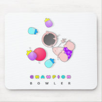 Baby Bowler 01 mousepads