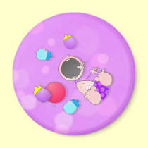Baby Bowler 02 magnets