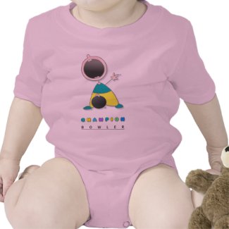 Funny Kids Bowling shirt,Cute Pink Baby Bowler Shirts,baby bowling tee shirts, fun bowling shirt for baby,