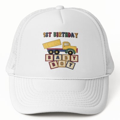 Baby Boy 1st Birthday hat