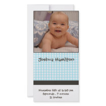 baby boy announcement photo card photo cards by cute4kids baby boy announcement photo card photo cards