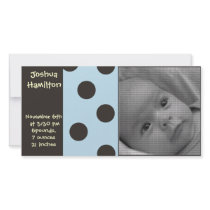 baby boy announcement photo card photo cards by cute4kids baby boy announcement photo card photo cards