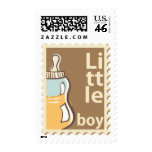 Baby Boy Announcement Postage Stamps
