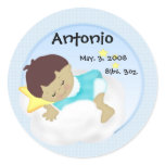 Baby Boy  Announcement Stickers