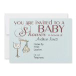 Baby Boy Baby Shower Invitation