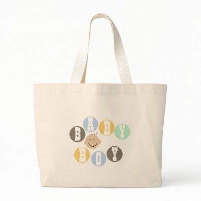 Baby Boy  Canvas Bag by new_baby