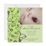 Baby Boy Birth Announcement