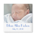 Baby Boy Birth Announcement Magnets