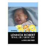 Baby Boy Birth Announcement Photo Cards