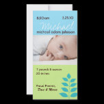 Baby Boy Birth Announcement photo cards