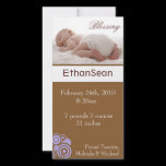 Baby Boy Birth Announcement photo cards