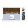 Baby Boy Birth Announcement Postage Stamp