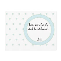 Baby Boy Birth Announcement postcards by babyshowergalore Baby Boy Birth Announcement postcards