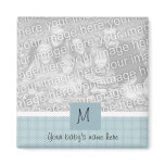 baby boy birth announcements fridge magnets