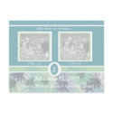 baby boy birth announcements postcards