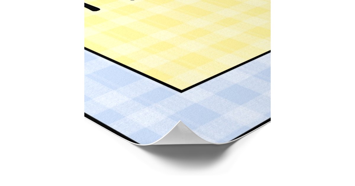 Baby Boy Blanket Poster Art Print Zazzle