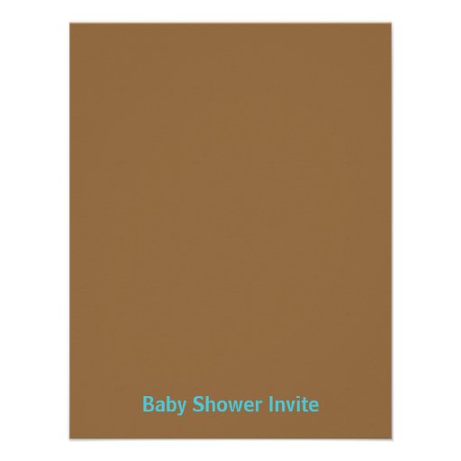 Baby Boy - Blue giraffe silhouettes and pattern Personalized Announcements