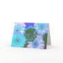 Baby Boy "Blue Moon Daisy" Greeting Card