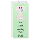 Baby Boy Bookmark Template Rack Card Design