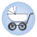 Baby Boy Buggy Sticker