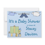 Baby Boy, Bundle Of Joy Invites