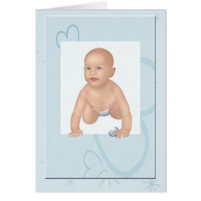 Baby Boy  Card by MistyLynn