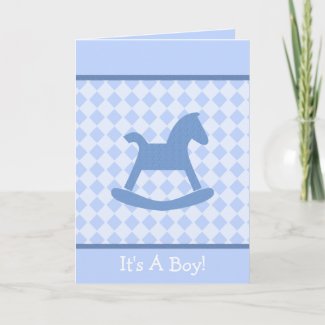 Baby Boy Collection It's a Boy! Invitation card