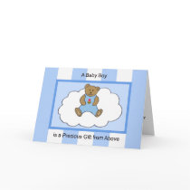 Baby Boy Congratulations Card -- Precious Gift by KathyHenis Baby Boy Congratulations Card -- Precious Gift