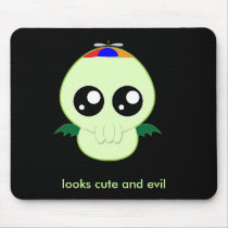 Baby Boy Cthulhu mousepads