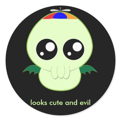Baby Boy Cthulhu Sticker by creampufart