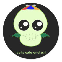 Baby Boy Cthulhu stickers