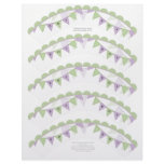 Baby Boy Cupcake Wrappers Printable Template Personalized Letterhead