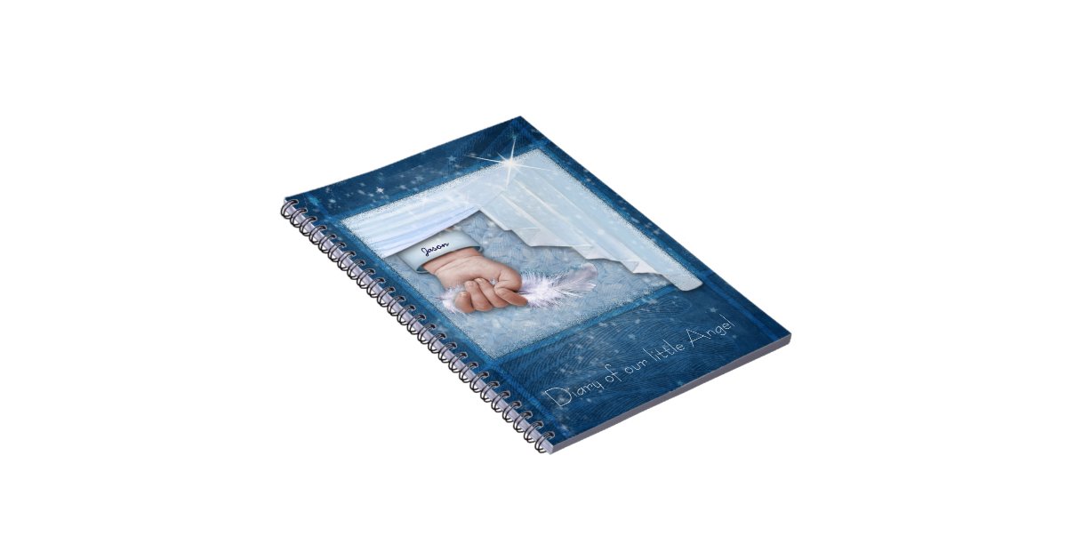 Baby Boy Diary Notebook Zazzle
