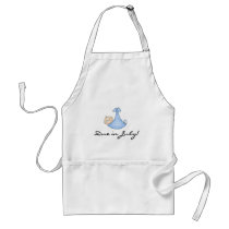 Baby Boy Due in July aprons