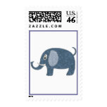 Baby Boy Elephant Applique Stamp