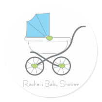 Baby Boy Favor Stickers by sachajl Baby Boy Favor Stickers