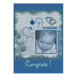 Baby Boy gift tag Business Cards