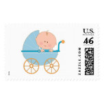 Baby Boy in Carriage Stamps