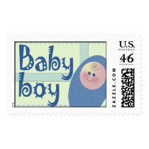 Baby boy is here! postage